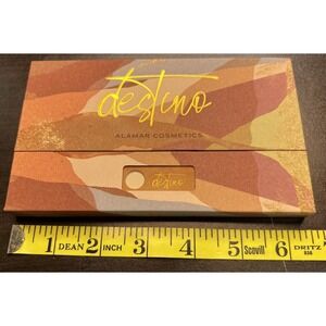 Alamar Cosmetics - DESTINO Eyeshadow Palette - 10 Beautiful Colors -‎ NEW In Box